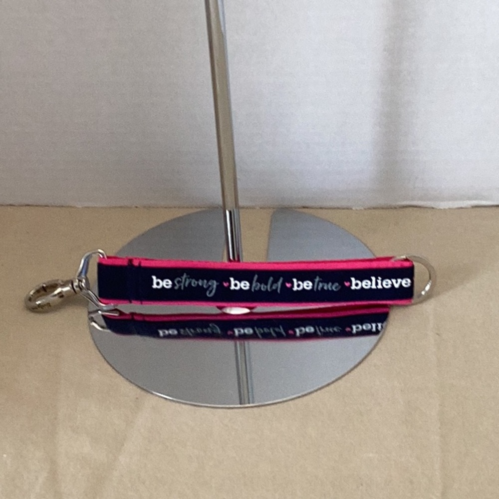 NEW Thirty One Key Chain Fob Wristlet Strap